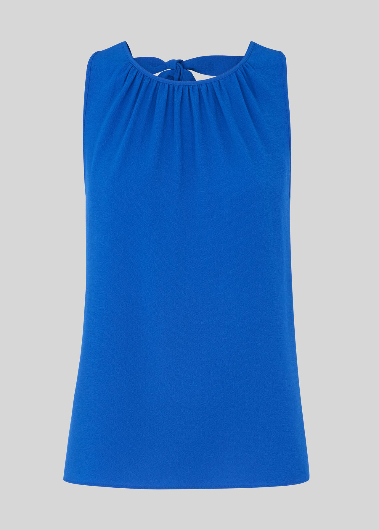 Lark Tie Back Top Blue