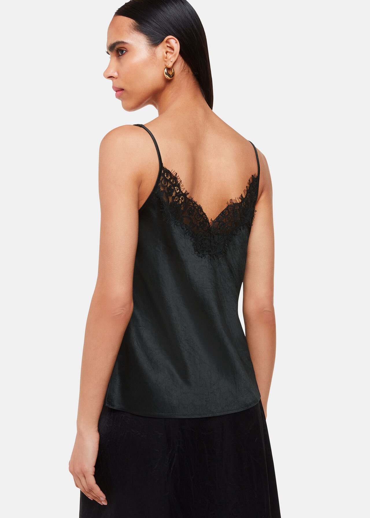 Lace Trim Cami Top