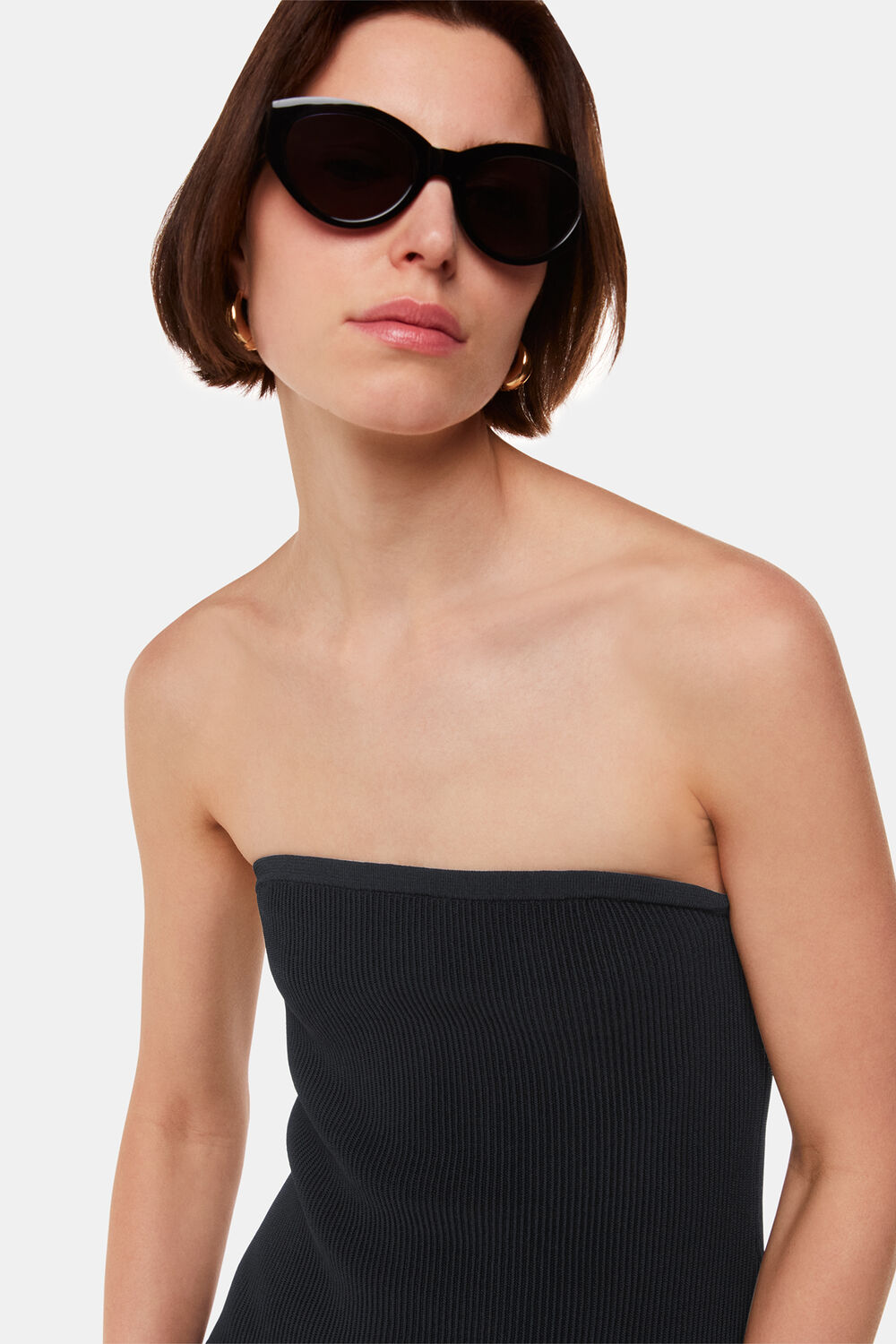 Bandeau Knit Dress