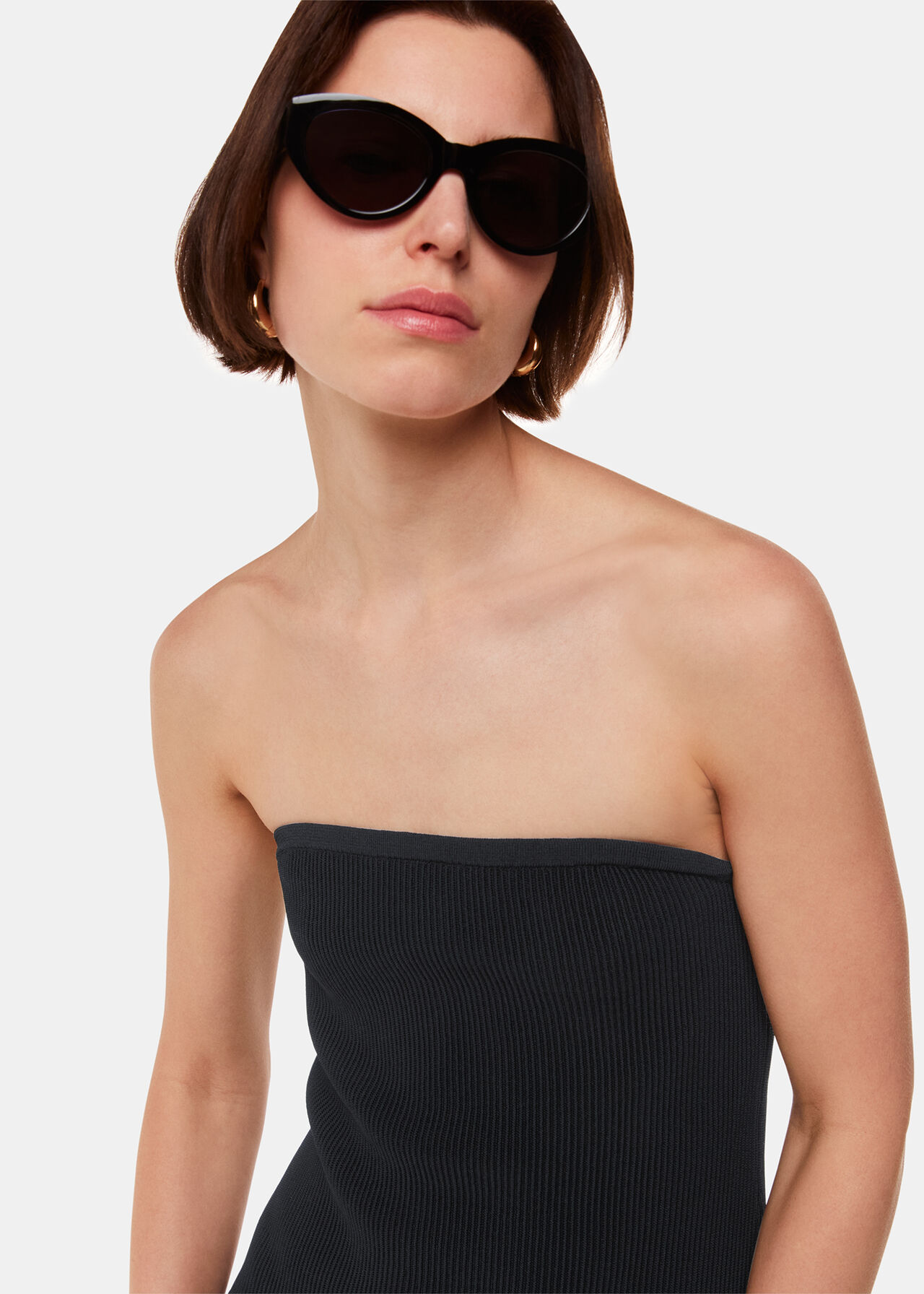 Bandeau Knit Dress