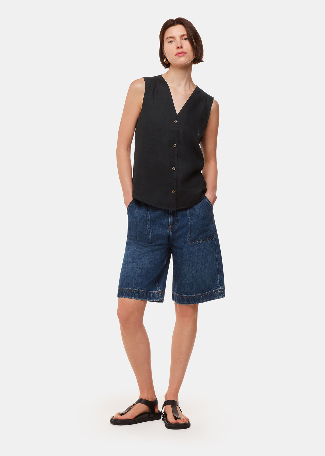 Laura Linen Tank