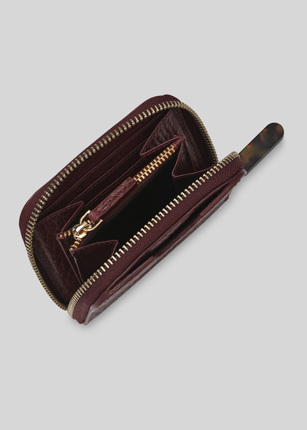 Murray Resin Zip Wallet