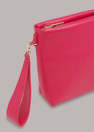 Avah Zip Top Clutch