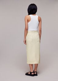 Flo Denim Midi Skirt