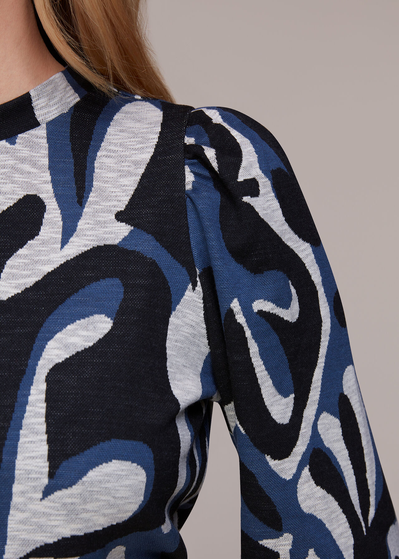 Foliage Jacquard Sweat