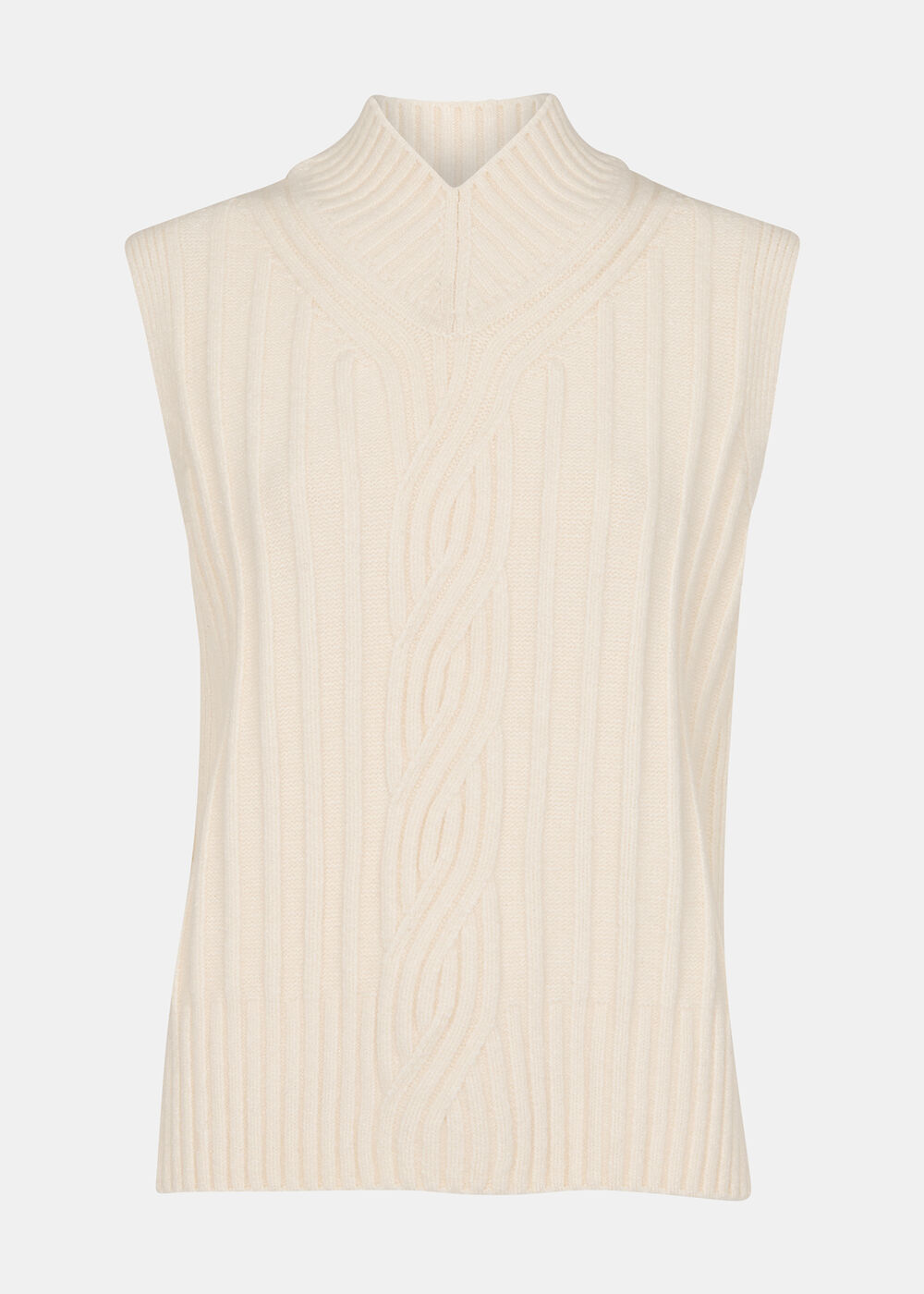 V Neck Cable Detail Tank