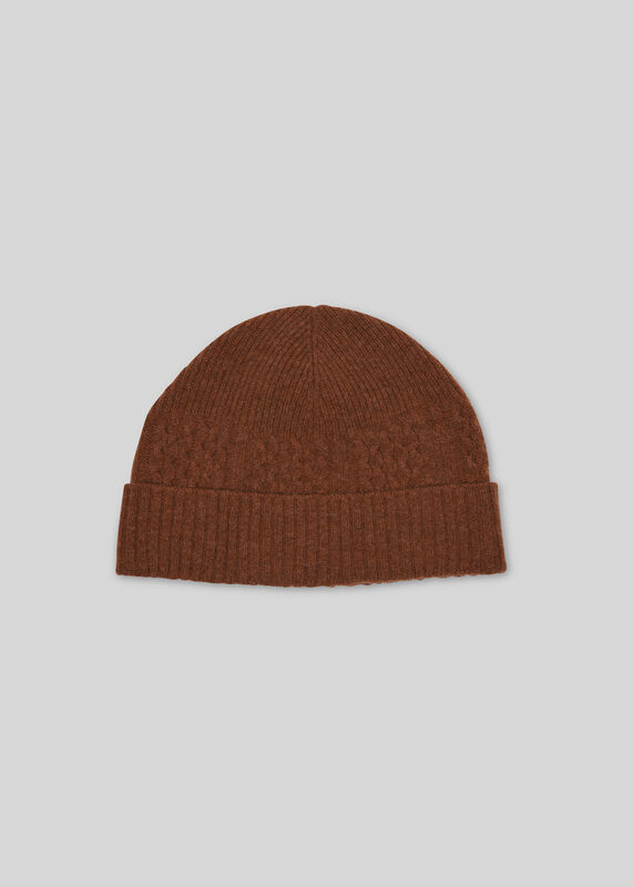 Cable Knit Beanie Hat