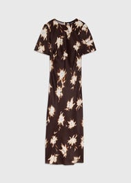 Shadow Floral Midi Dress