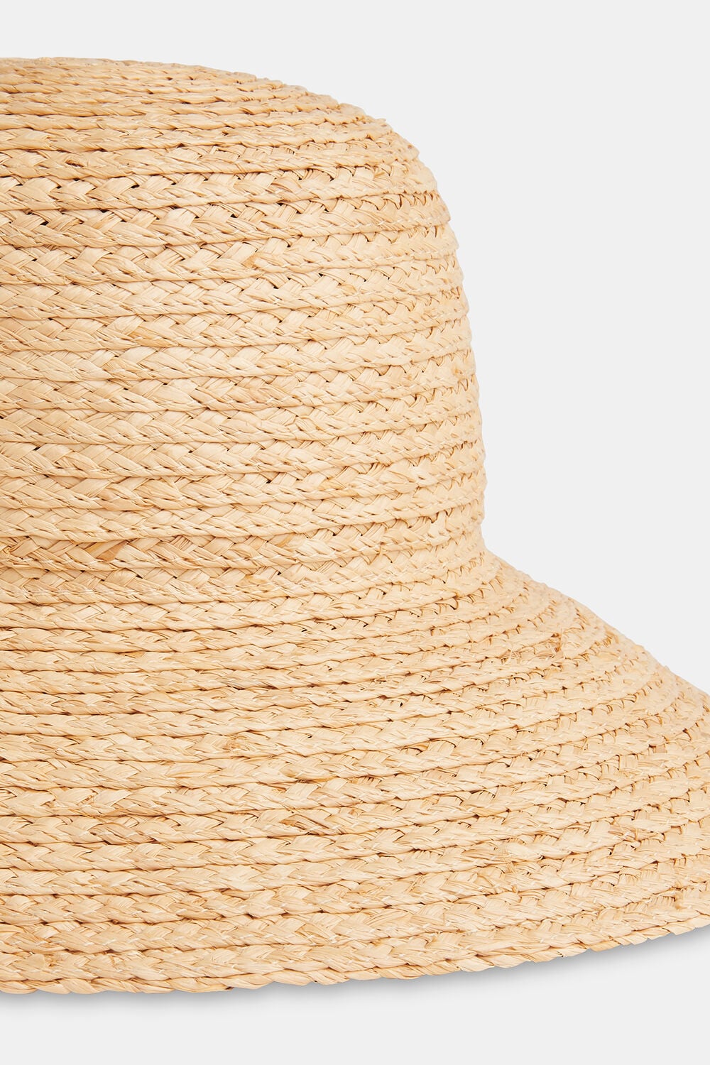 Neutral Wide Brim Straw Hat