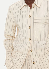 Kwammie Striped Overshirt