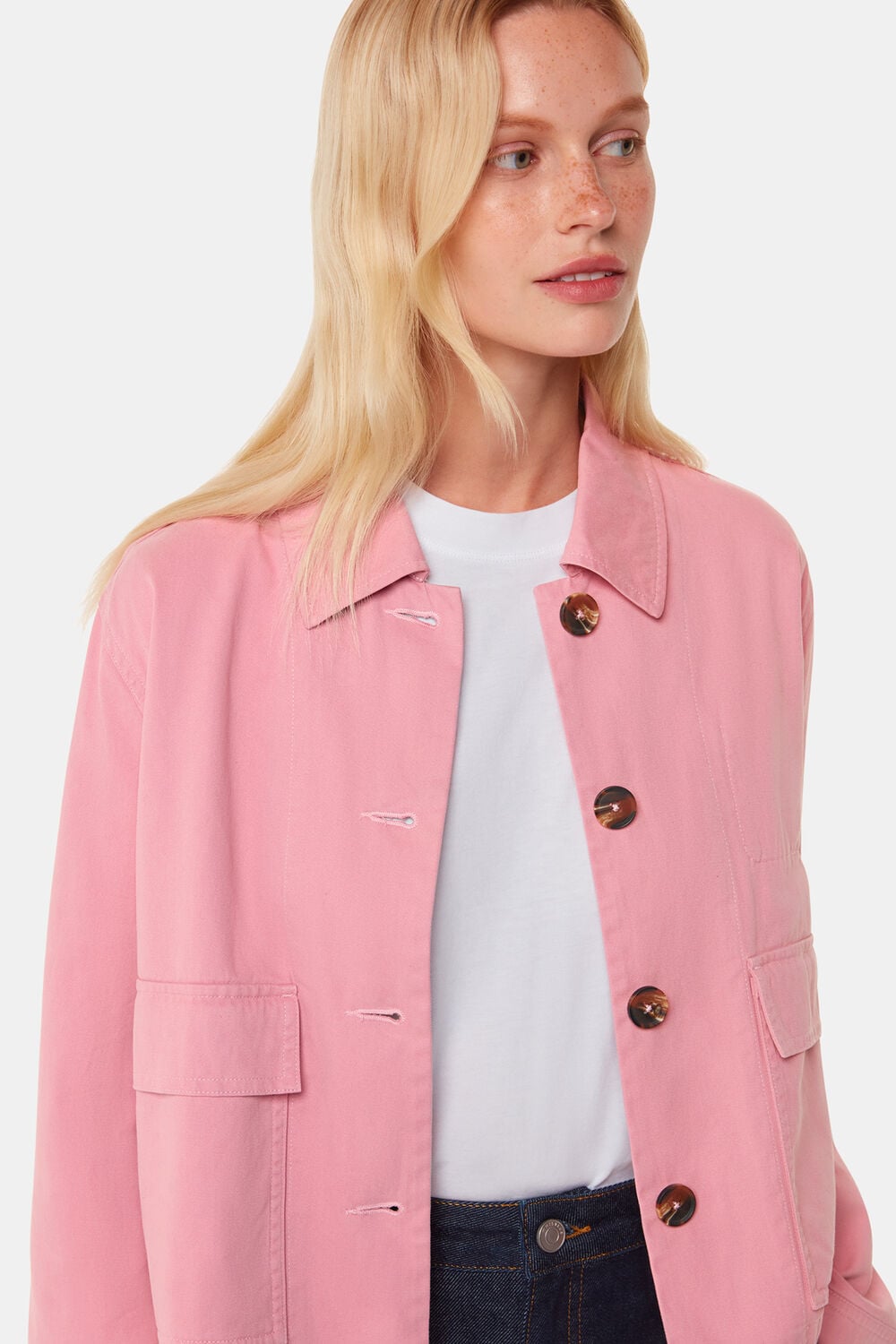 Dusty Pink Marie Casual Jacket