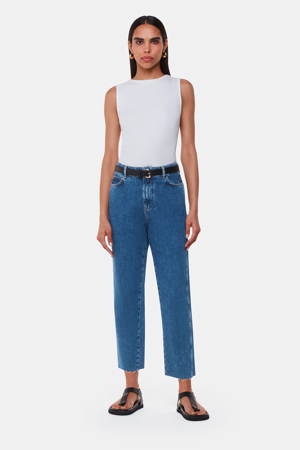 Authentic Slim Frayed Jean
