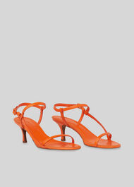 Milana Asymmetric Sandal Orange