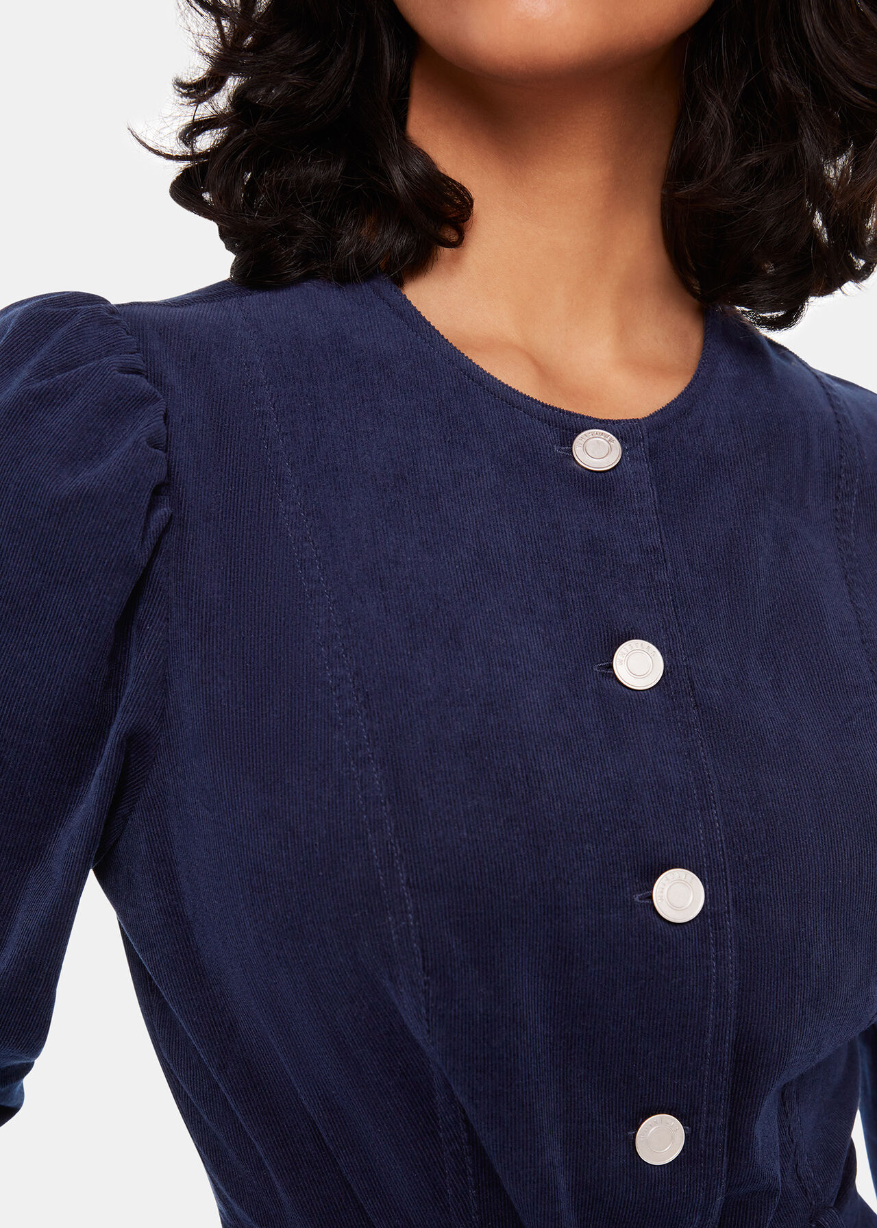 Angelica Cord Midi Dress