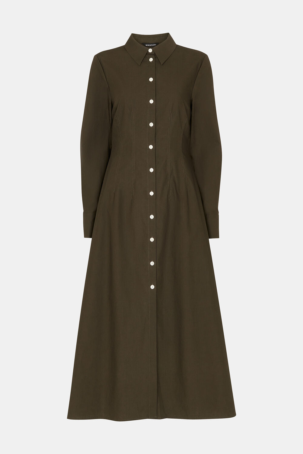 Jean Poplin Shirt Dress