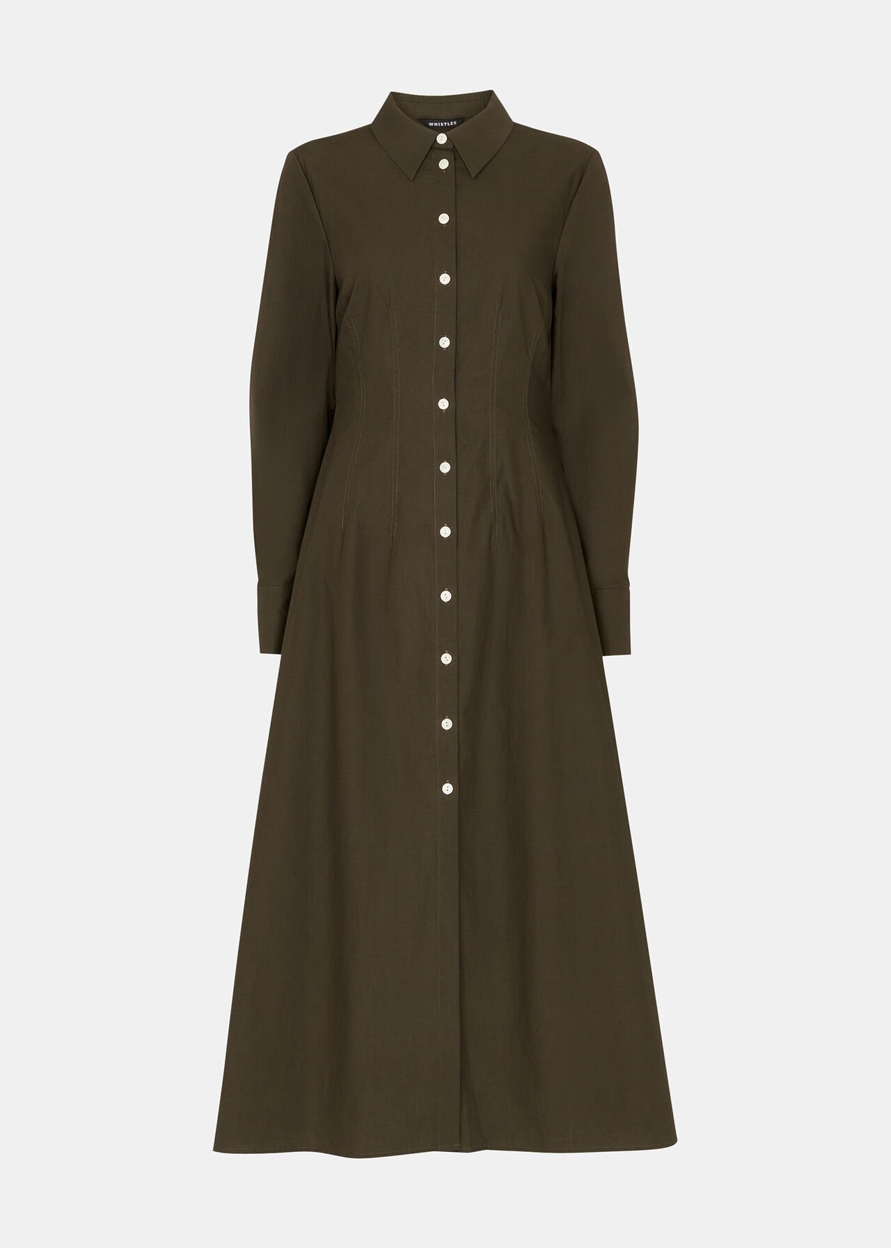 Jean Poplin Shirt Dress