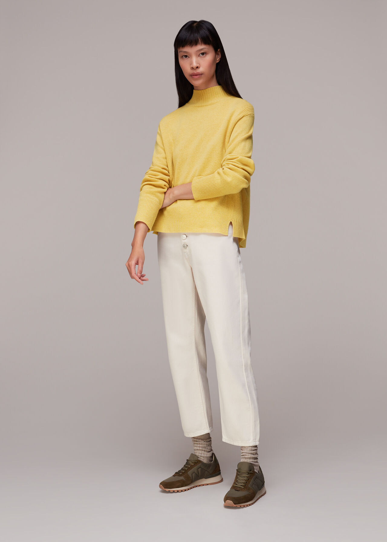 Ferne Wool Funnel Neck Jumper