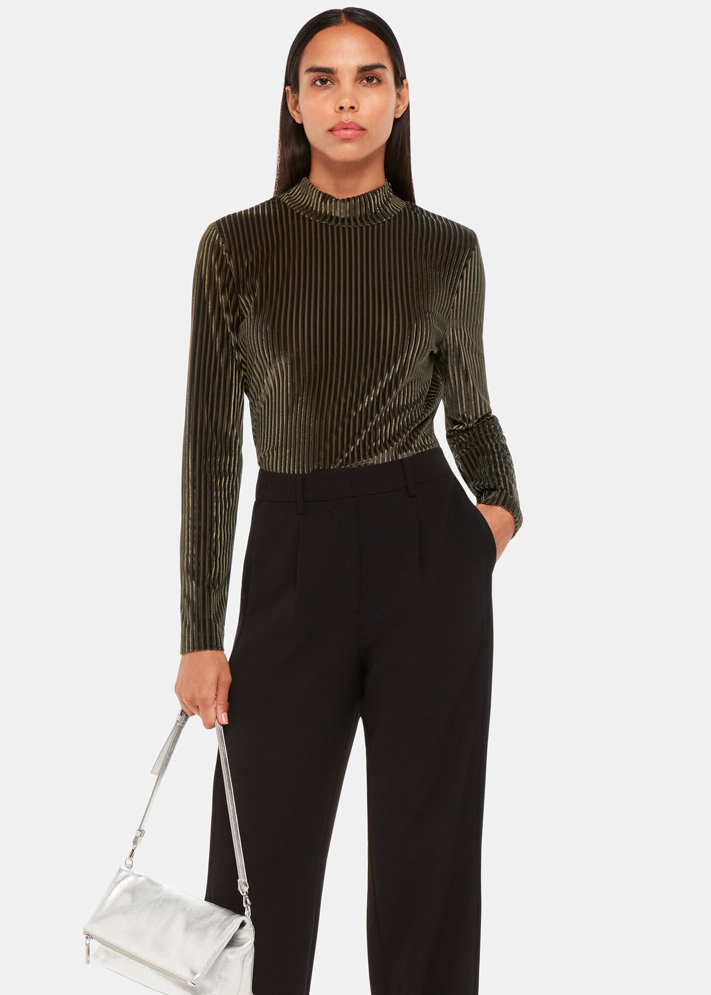 High neckline tops hotsell