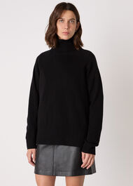 Petite Cashmere Roll Neck