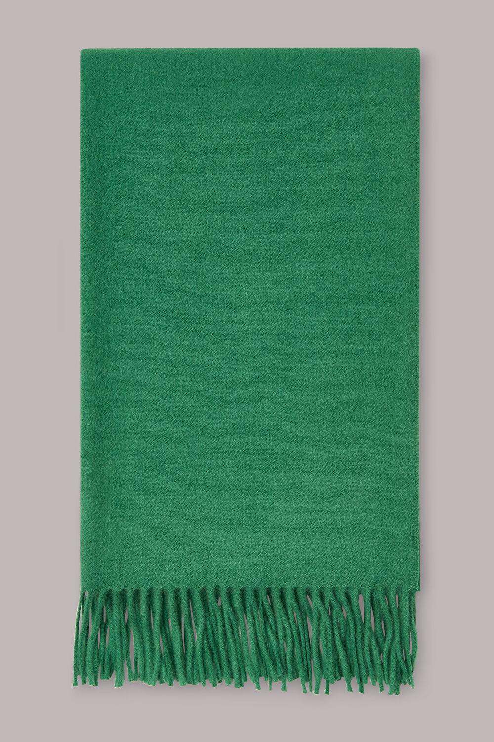 Fringed Wool Scarf