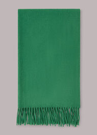 Fringed Wool Scarf
