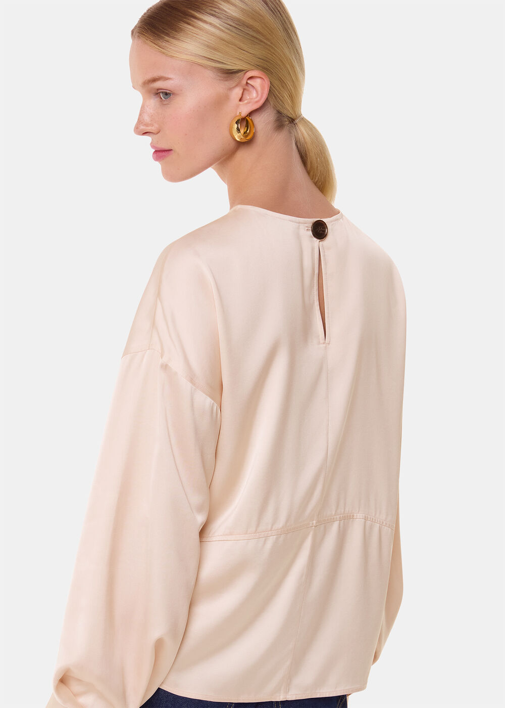 Demi Satin Blouse