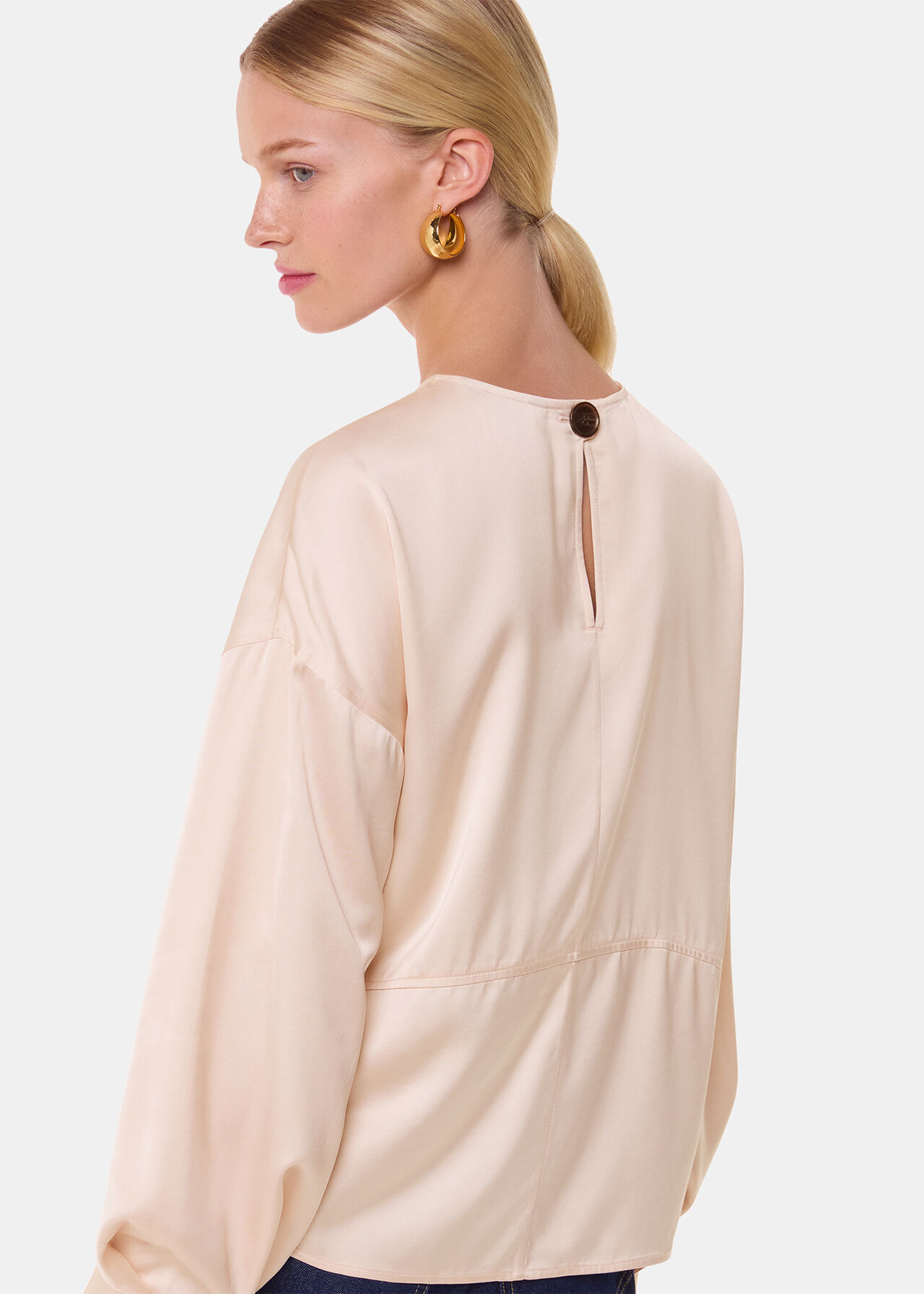 Demi Satin Blouse