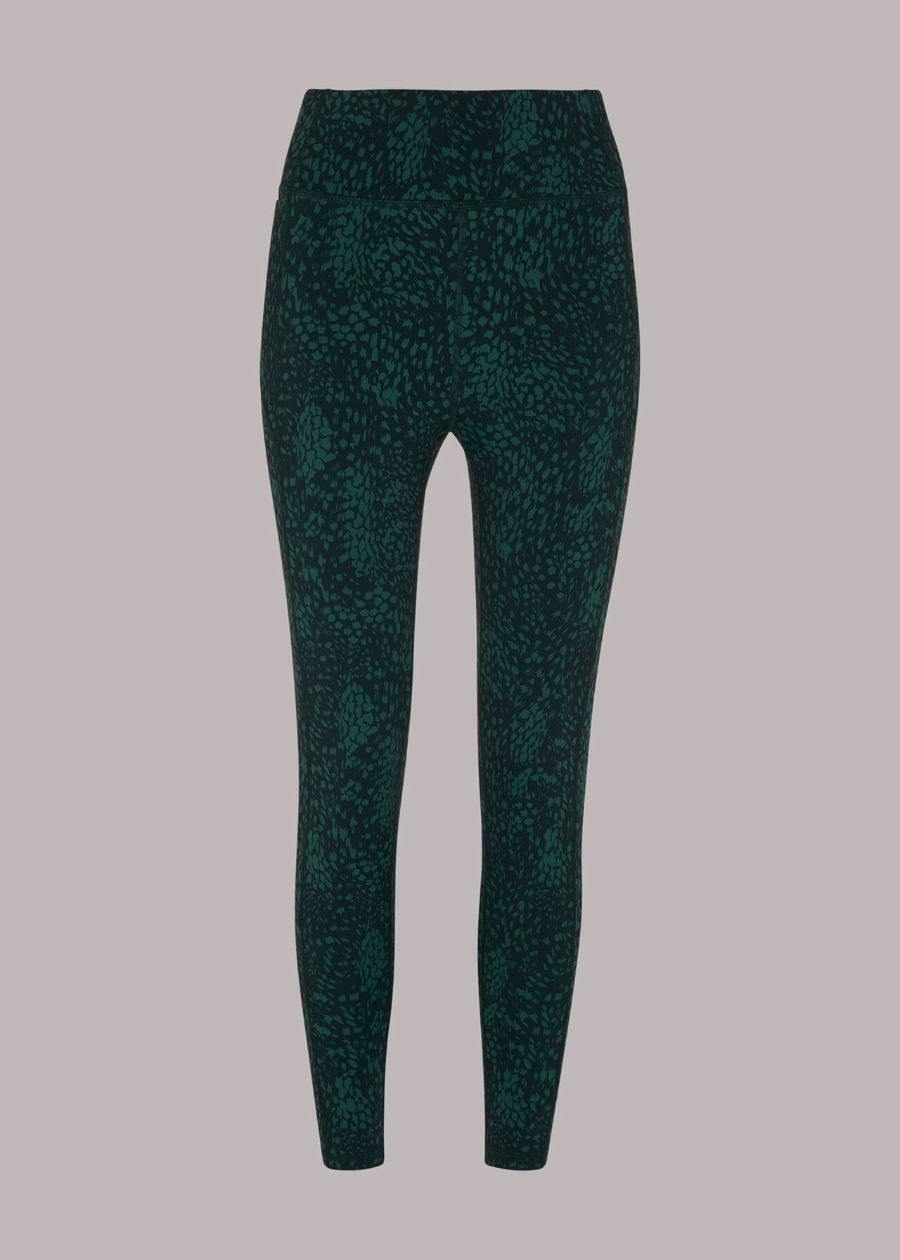 Green/Multi Animal Print Sports Legging, WHISTLES