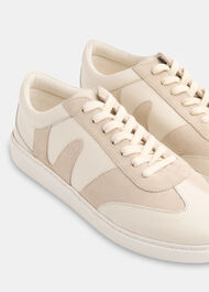 Suede Leather Mix Trainer