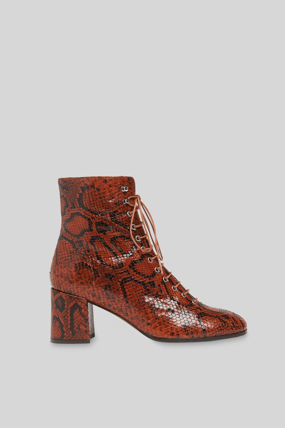 Alban Lace Up Boot Brown