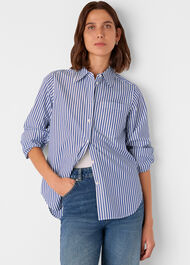 Relaxed Fit Stripe Shirt