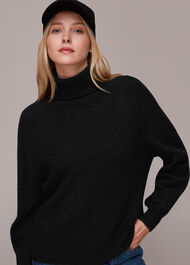 Ribbed Roll Neck Jumper