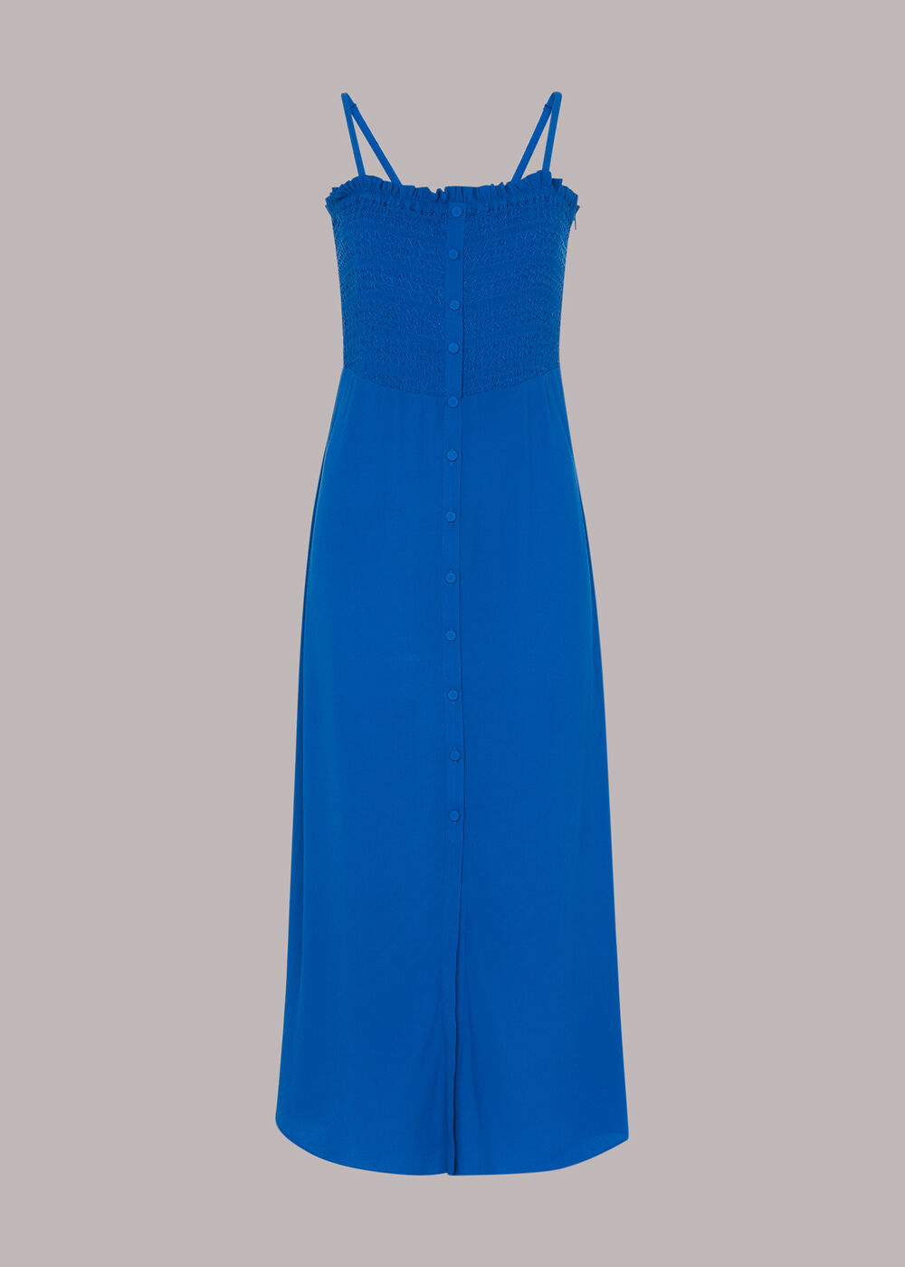 GRACIA SMOCKED DRESS