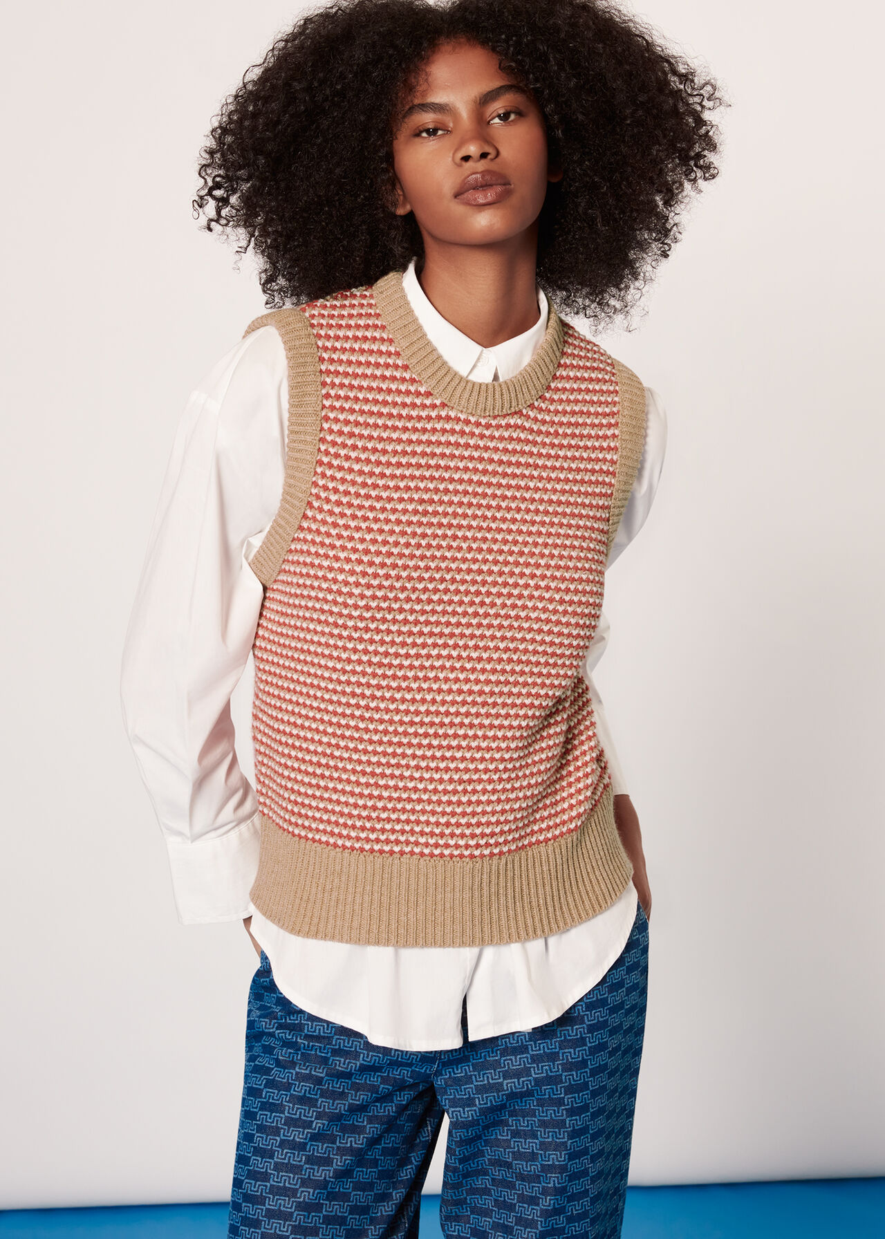 Textured Stitch Tank