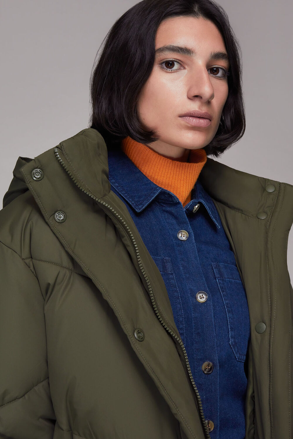 Tessa Hooded Longline Puffer