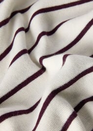 Fine Knit Stripe T-Shirt