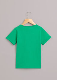 Monster Embroidered T Shirt