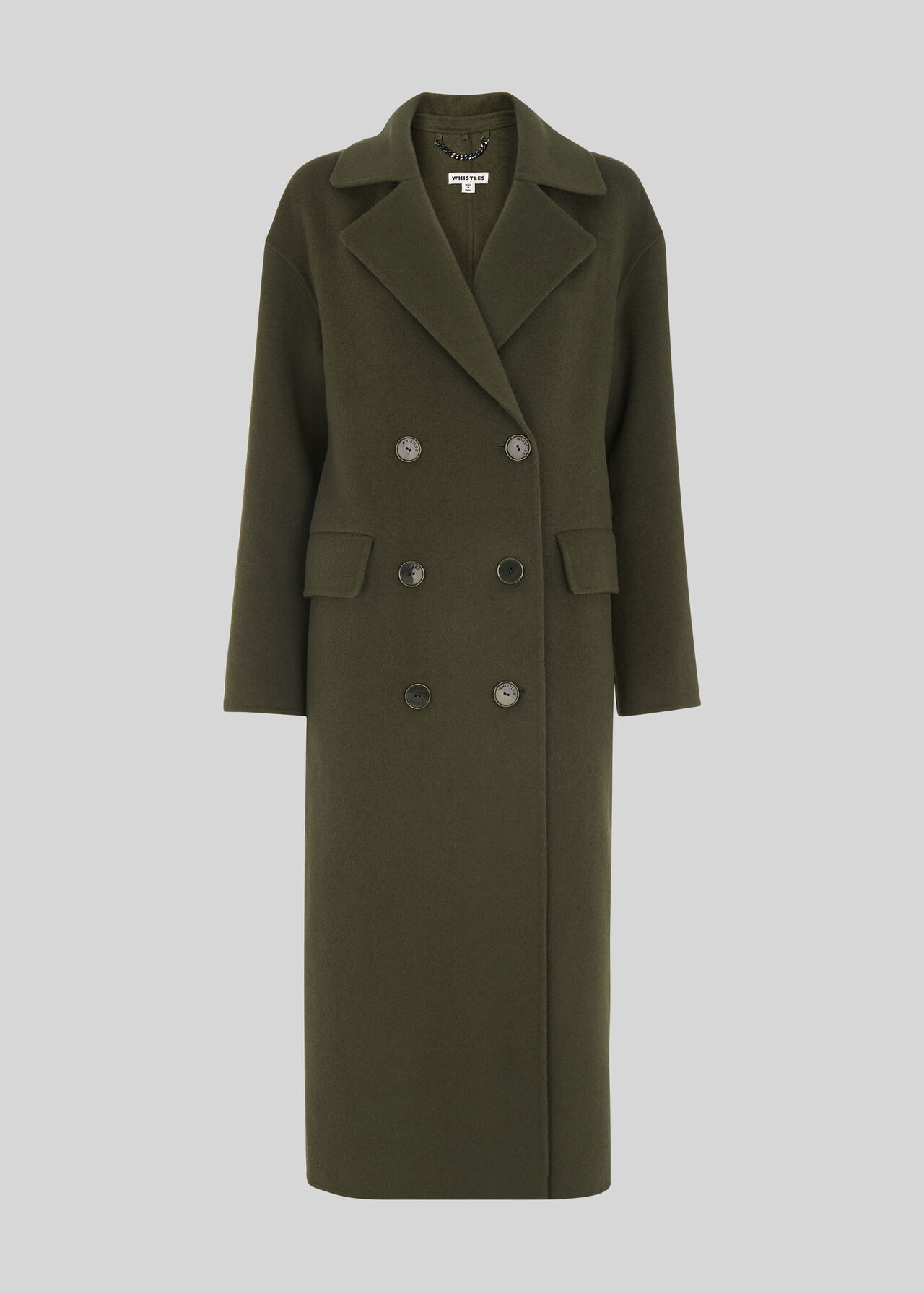 Rosie Double Faced Coat Khaki