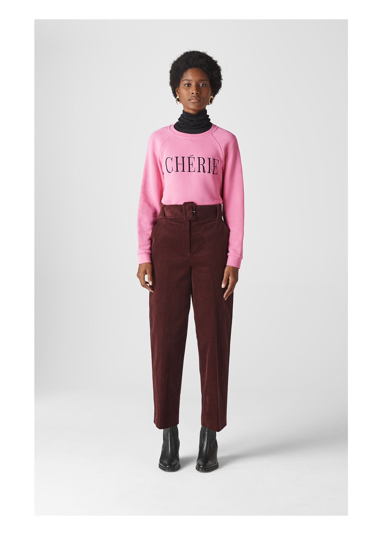 Cherie Embroidered Sweatshirt