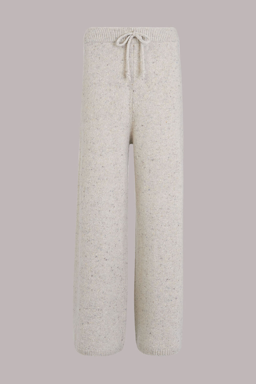 Knitted Wide Leg Trouser