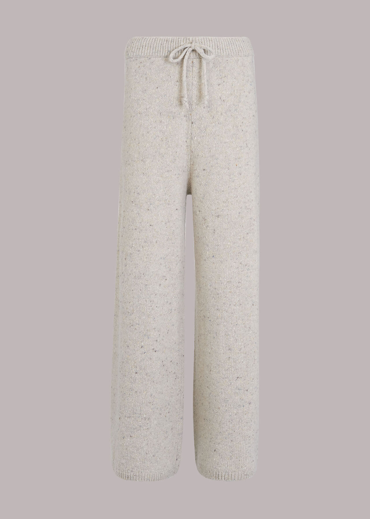 Knitted Wide Leg Trouser