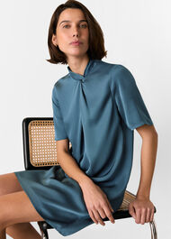 Cara Twist Neck Mini Dress