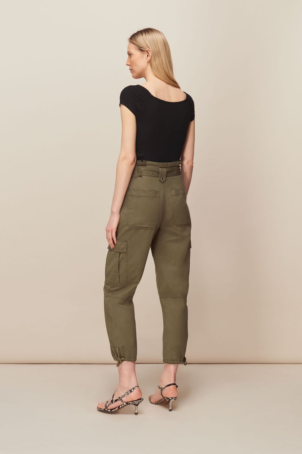 Alice Ribbed Top Black