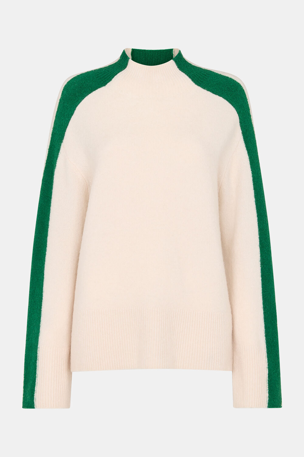 Colourblock Wool Mix Knit