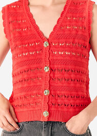 Pointelle Detail Tank