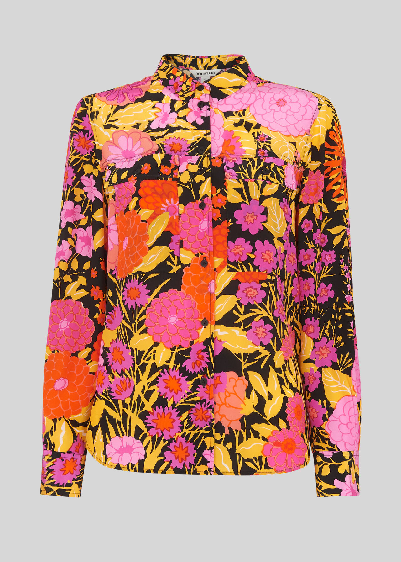 Luella Bloom Silk Shirt Multicolour