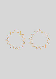 Starburst Earring Gold/Multi