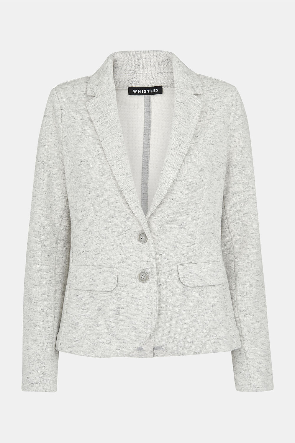 Slim Jersey Jacket Grey