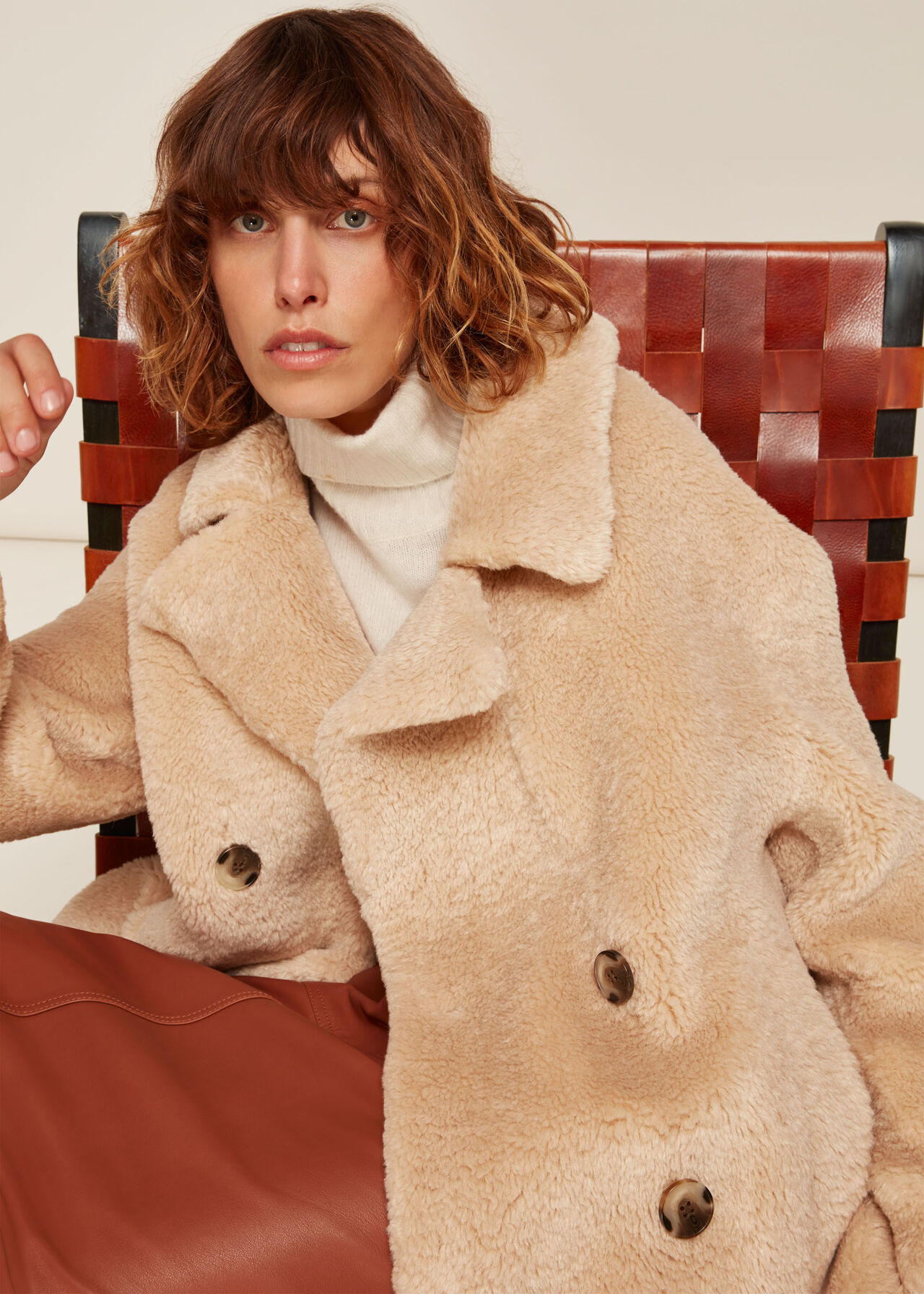 Teddy Double Breasted Coat