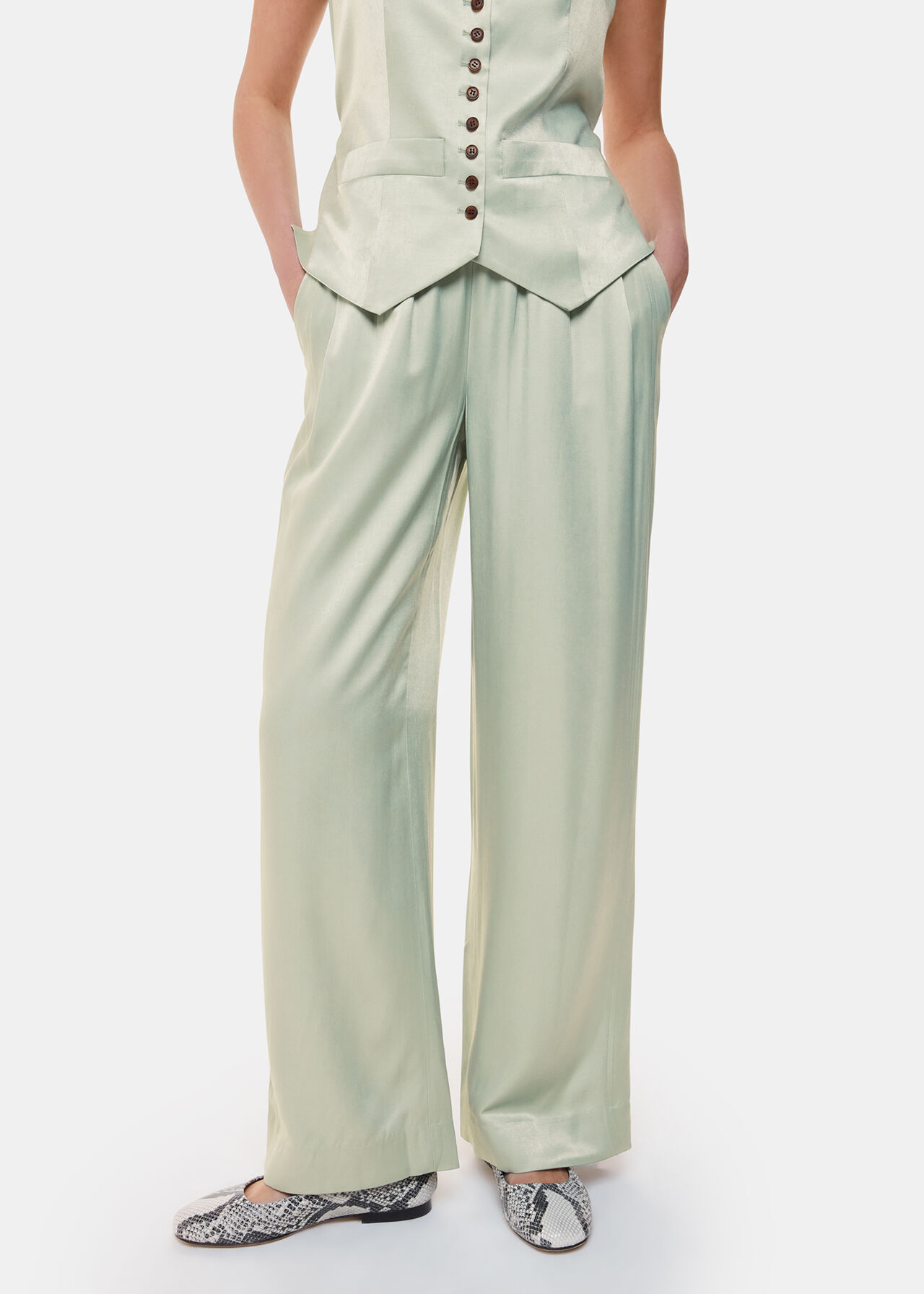 Rita Luxe Elasticated Trouser